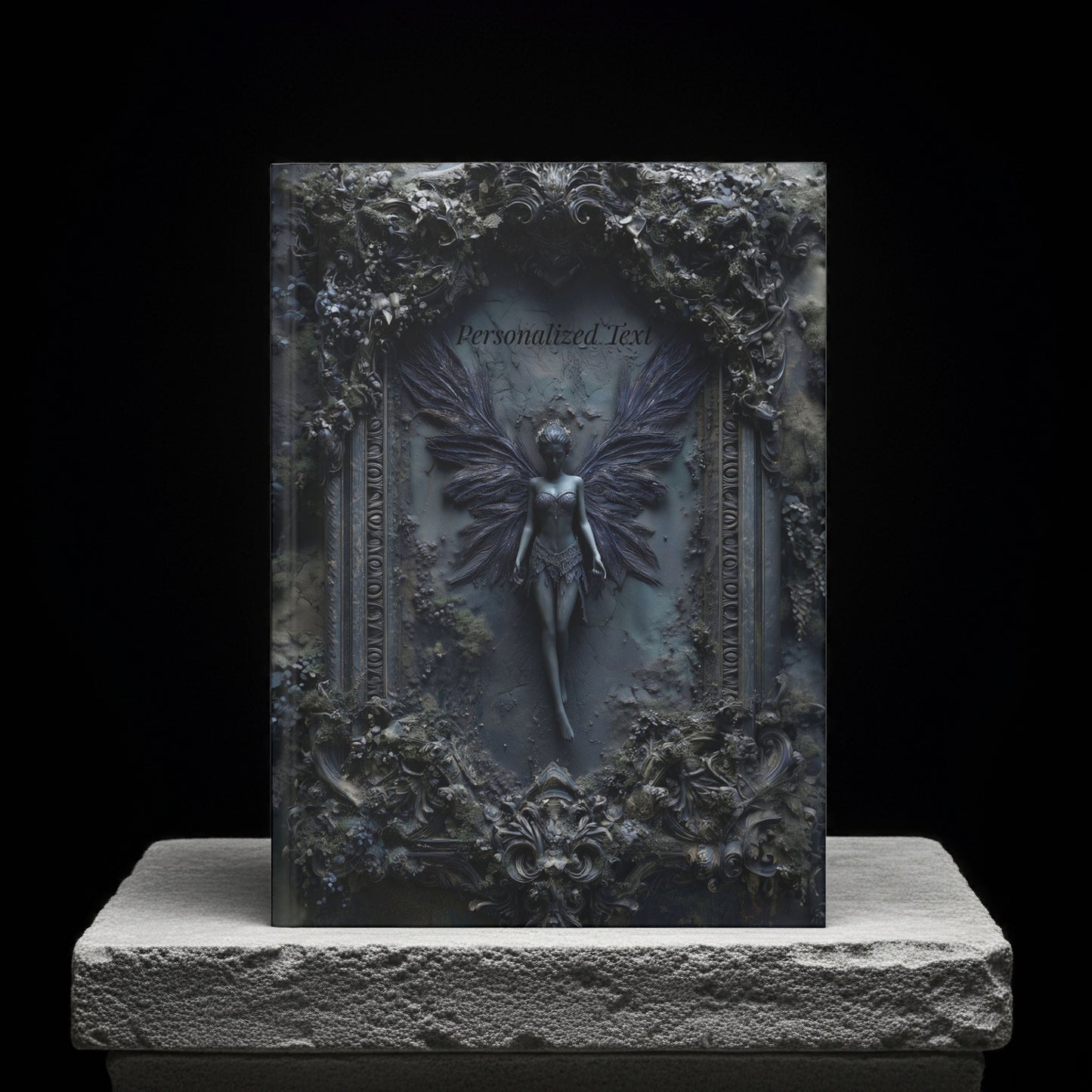 Gothic Fairy Journal - Personalized Dark Fantasy Notebook with Customizable Covers