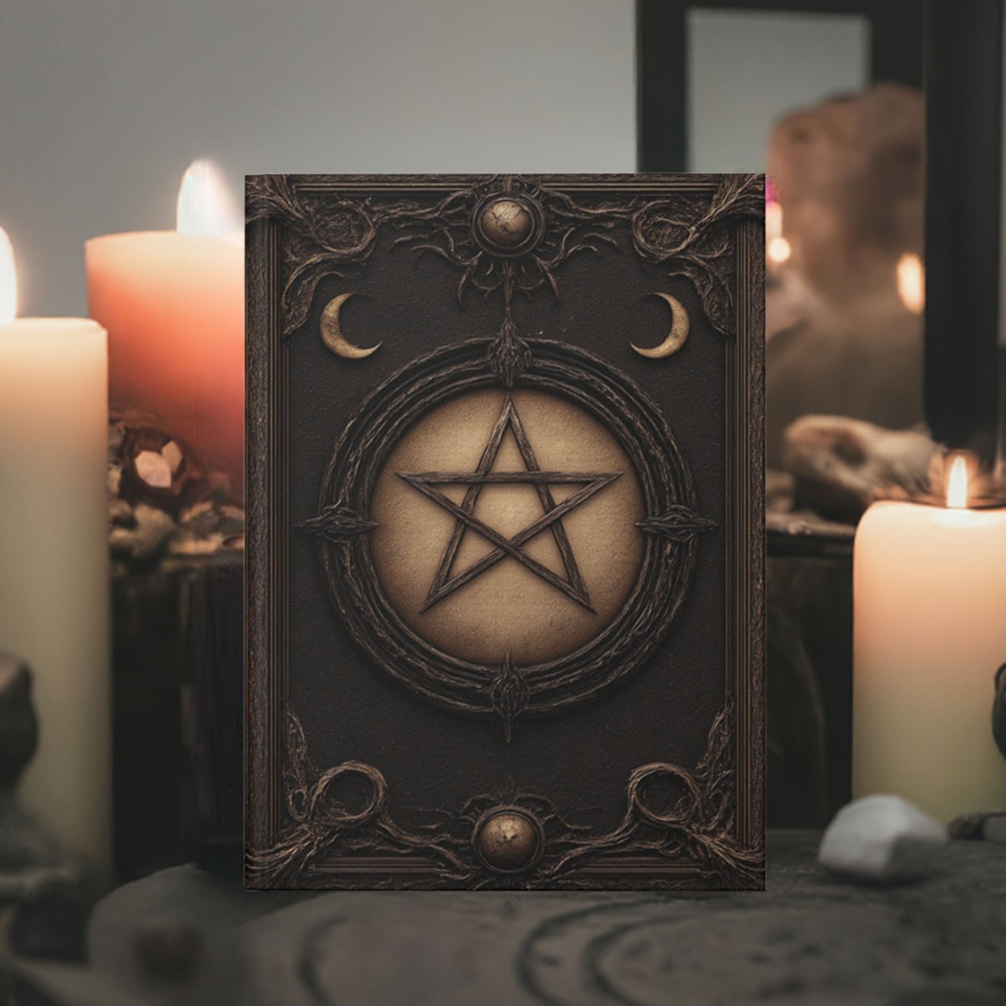 Mystical Pentacle Hardcover Journal