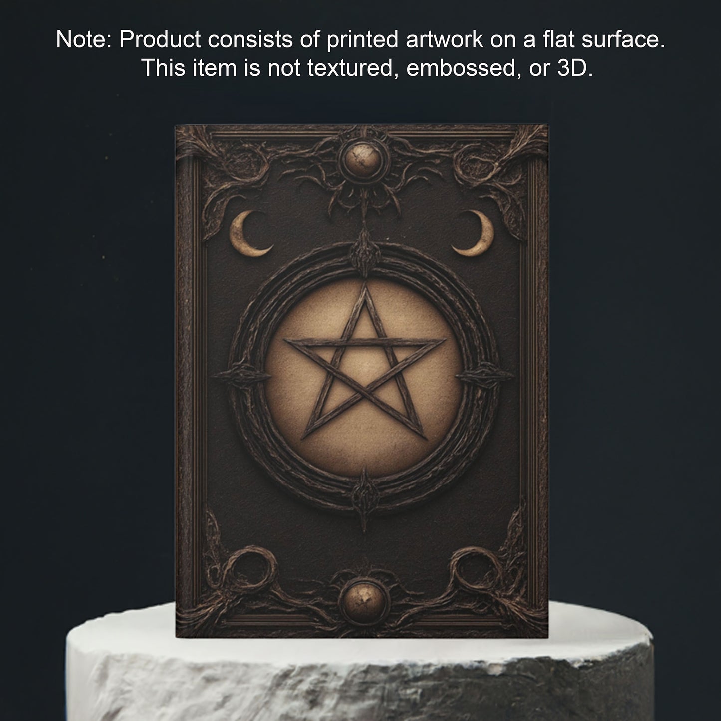 Mystical Pentacle Hardcover Journal