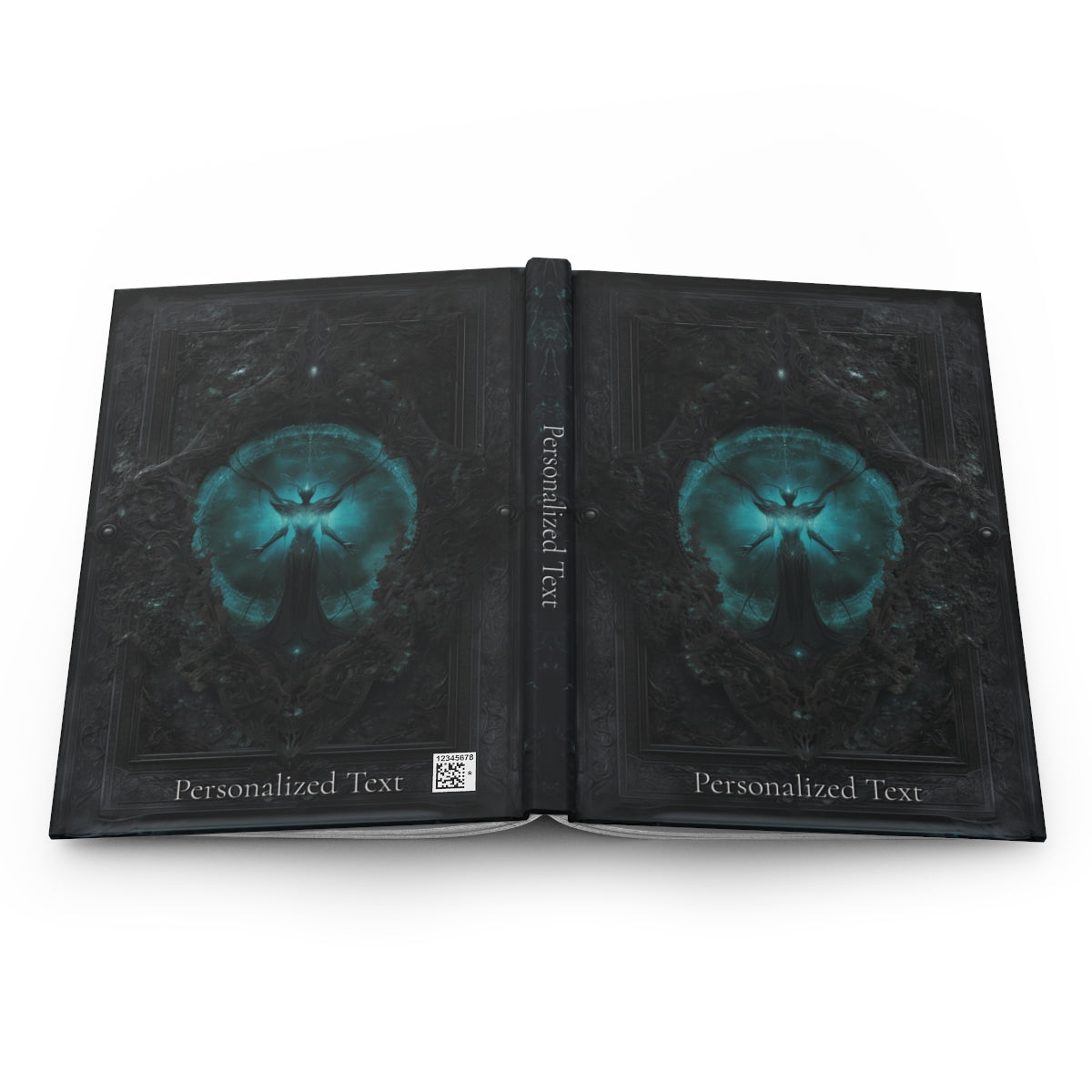 Mystical Cosmic Portal Journal - Personalized Dark Fantasy Notebook