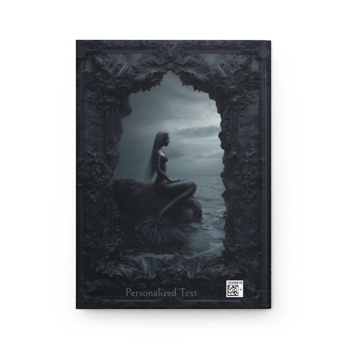 Gothic Mermaid Journal - Personalized Ocean Fantasy Notebook for Dreamers & Writers