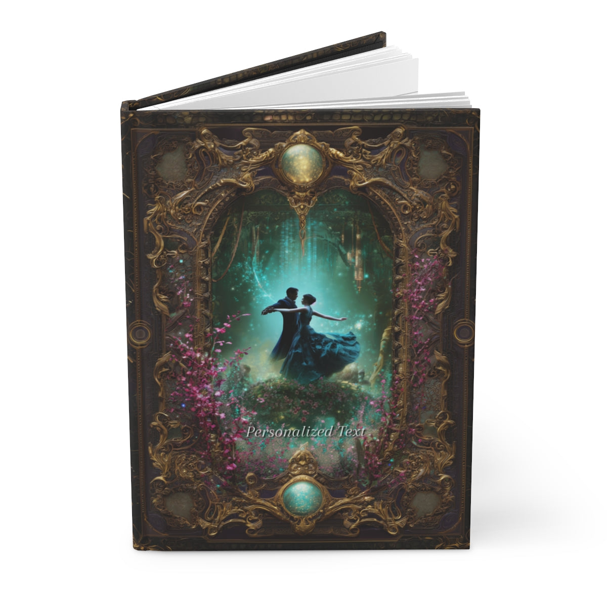 Enchanted Ballroom Dance Journal - Personalized Romantic Fantasy Notebook