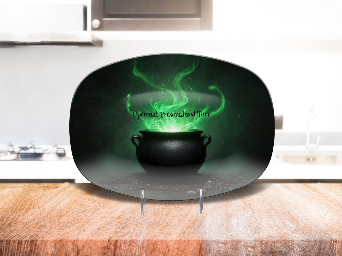 Witch’s Cauldron Magic Platter - Personalized Halloween Tray