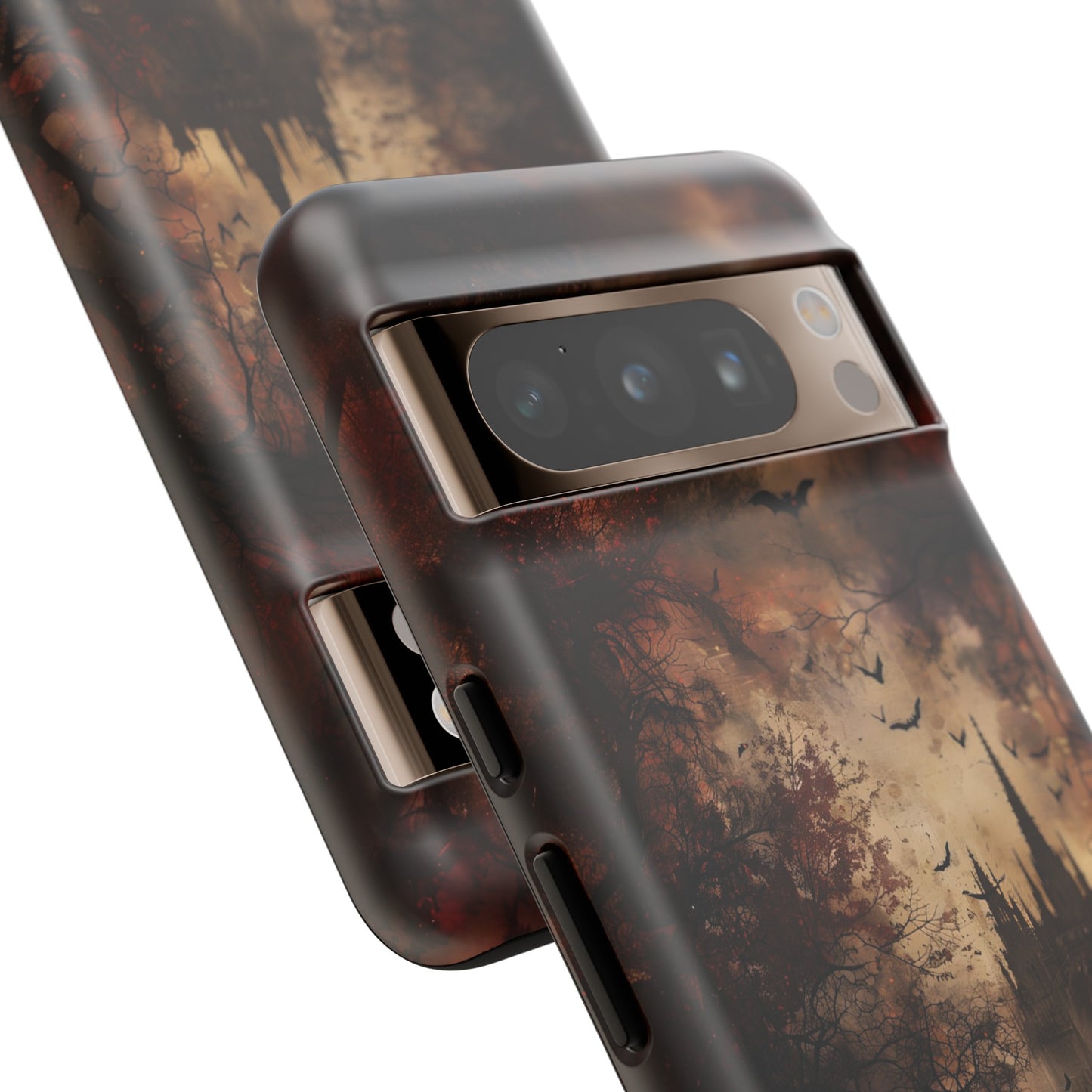 Gothic Castle Phone Case - Spooky Halloween Design for iPhone, Samsung Galaxy, Google Pixel Devices