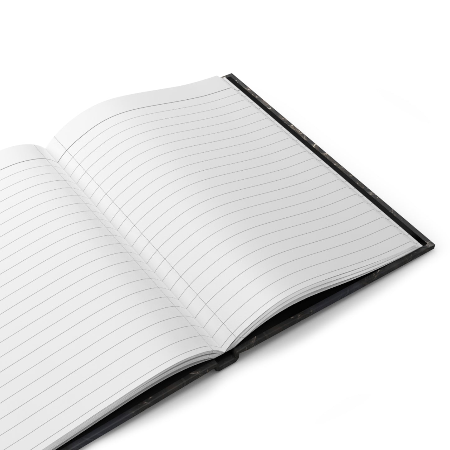 Cosmic Spiral Gothic Journal – Personalized Hardcover Notebook with Optional Custom Text