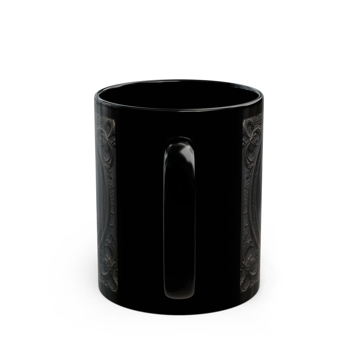 Personalized Gothic Raven Mug – Dark Aesthetic Ceramic Coffee Cup