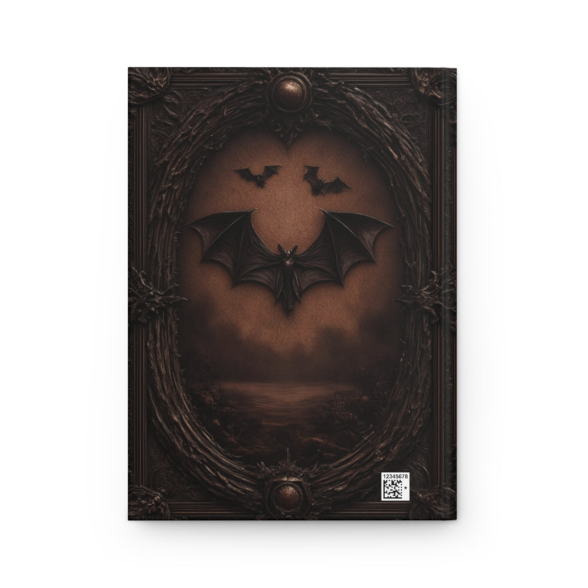 Gothic Bat Hardcover Journal
