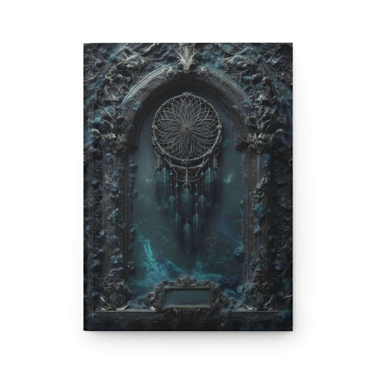 Mystical Dreamcatcher Gothic Journal - Customizable Fantasy Notebook with Optional Personalized Text