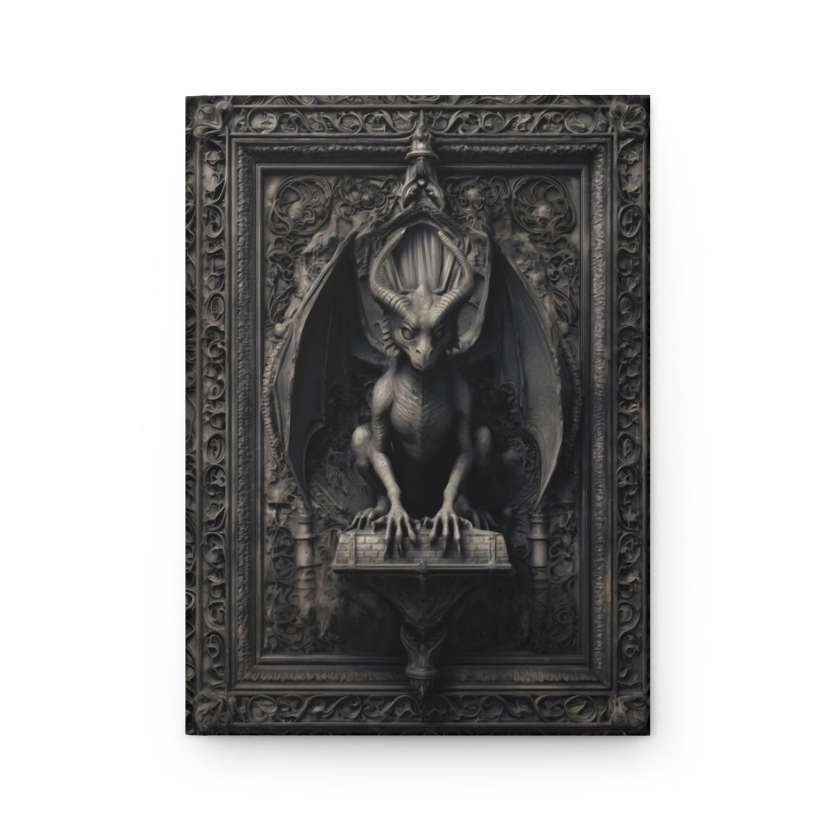 Gothic Dragon Guardian Journal - Custom Fantasy Notebook with Personalized Text