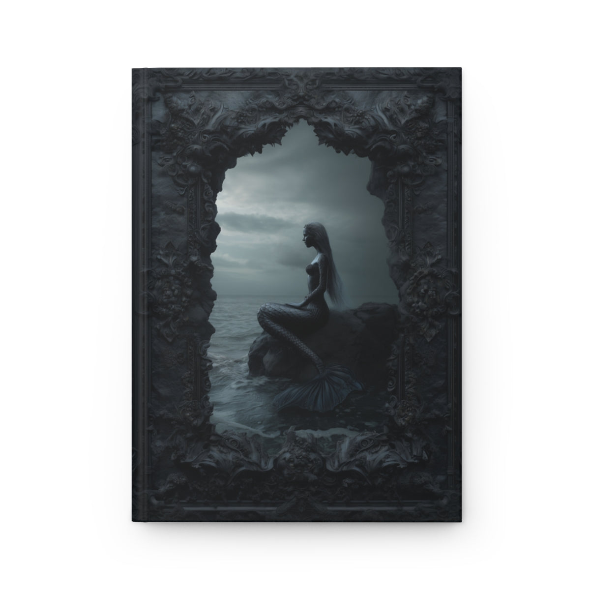 Gothic Mermaid Journal - Personalized Ocean Fantasy Notebook for Dreamers & Writers