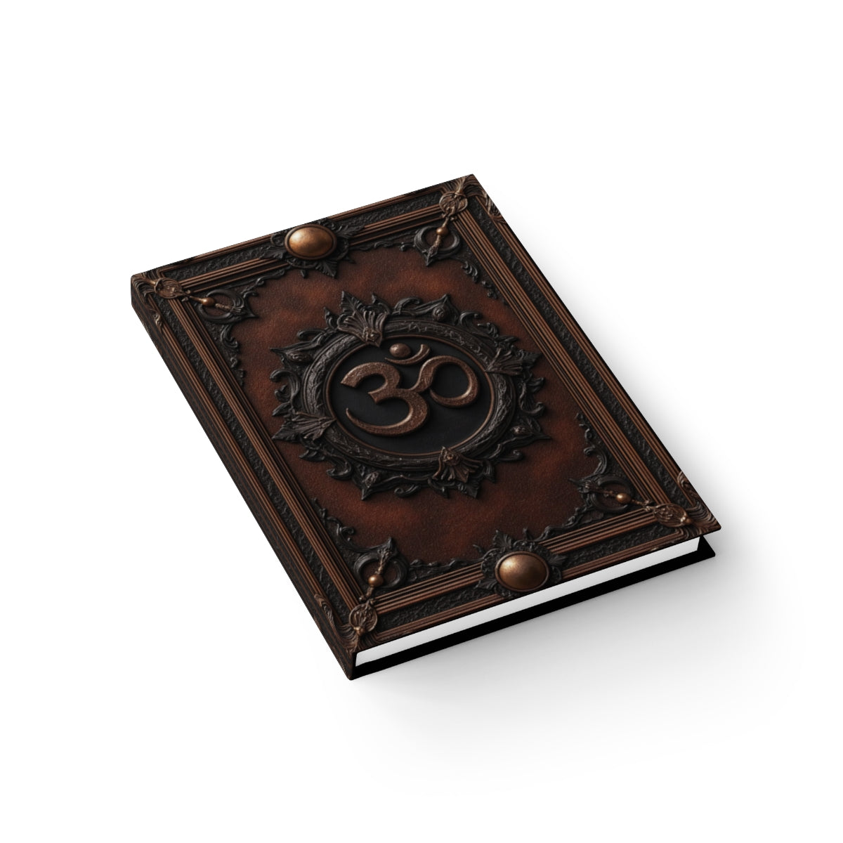 Sacred Om Symbol Hardcover Journal