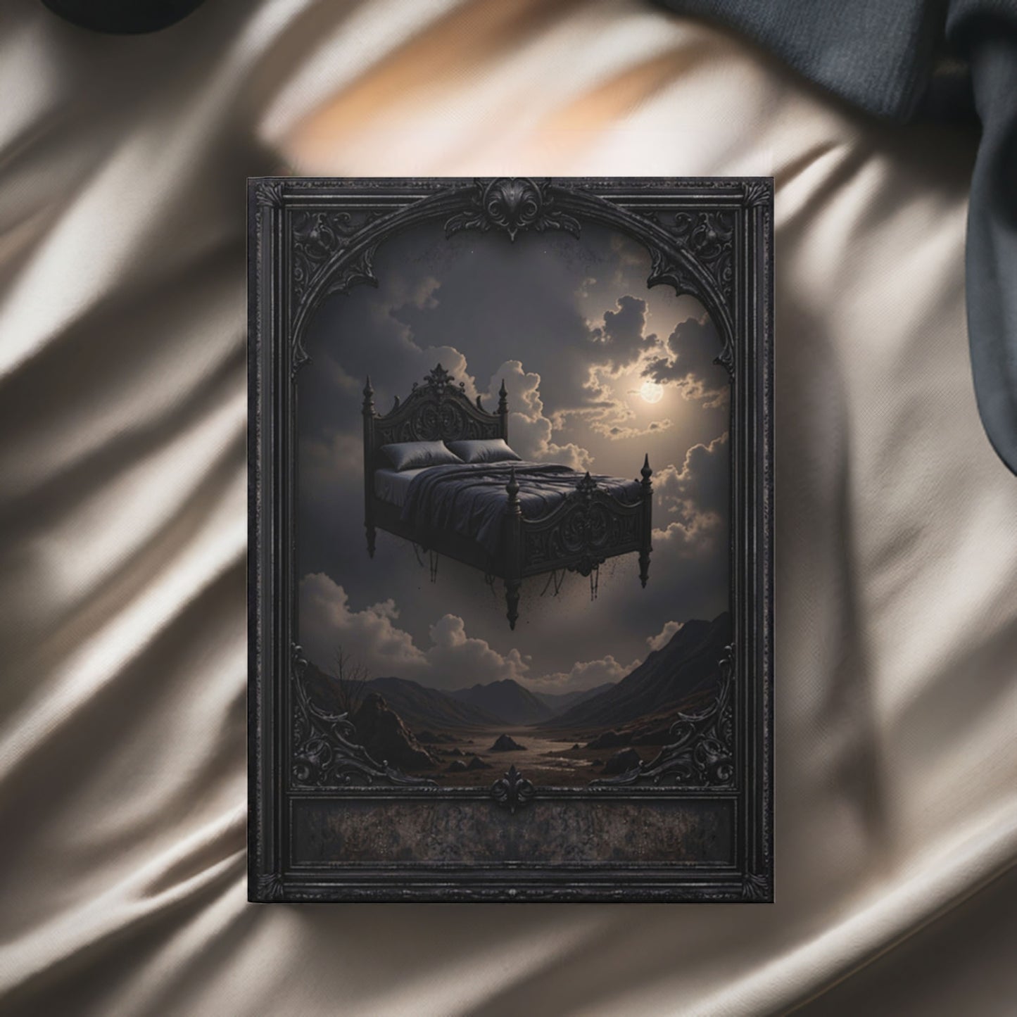 Moonlit Dreamscape Journal - Personalized Gothic Notebook