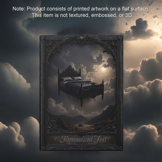 Moonlit Dreamscape Journal - Personalized Gothic Notebook
