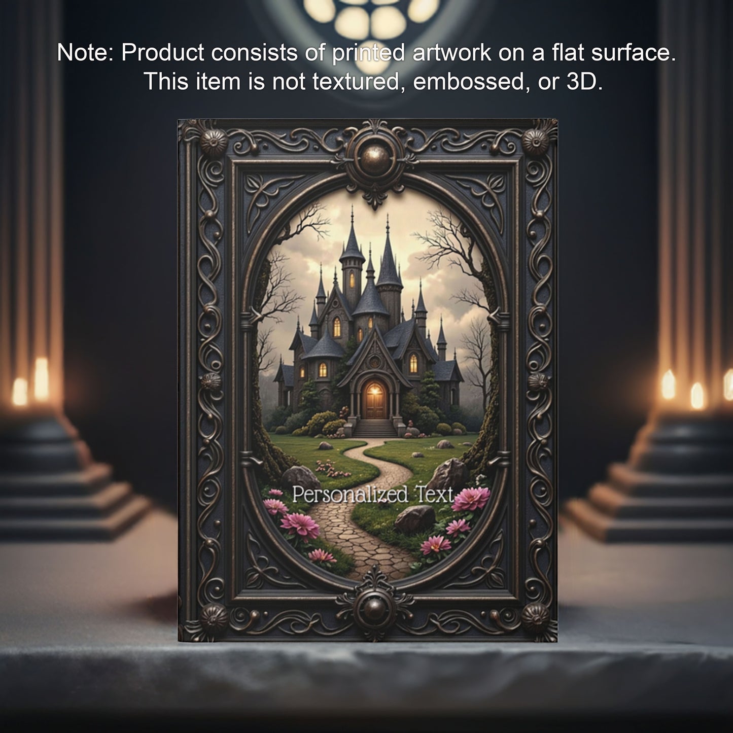 Enchanted Gothic Castle Journal - Personalized Fantasy Notebook