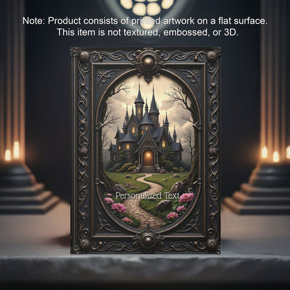 Enchanted Gothic Castle Journal - Personalized Fantasy Notebook