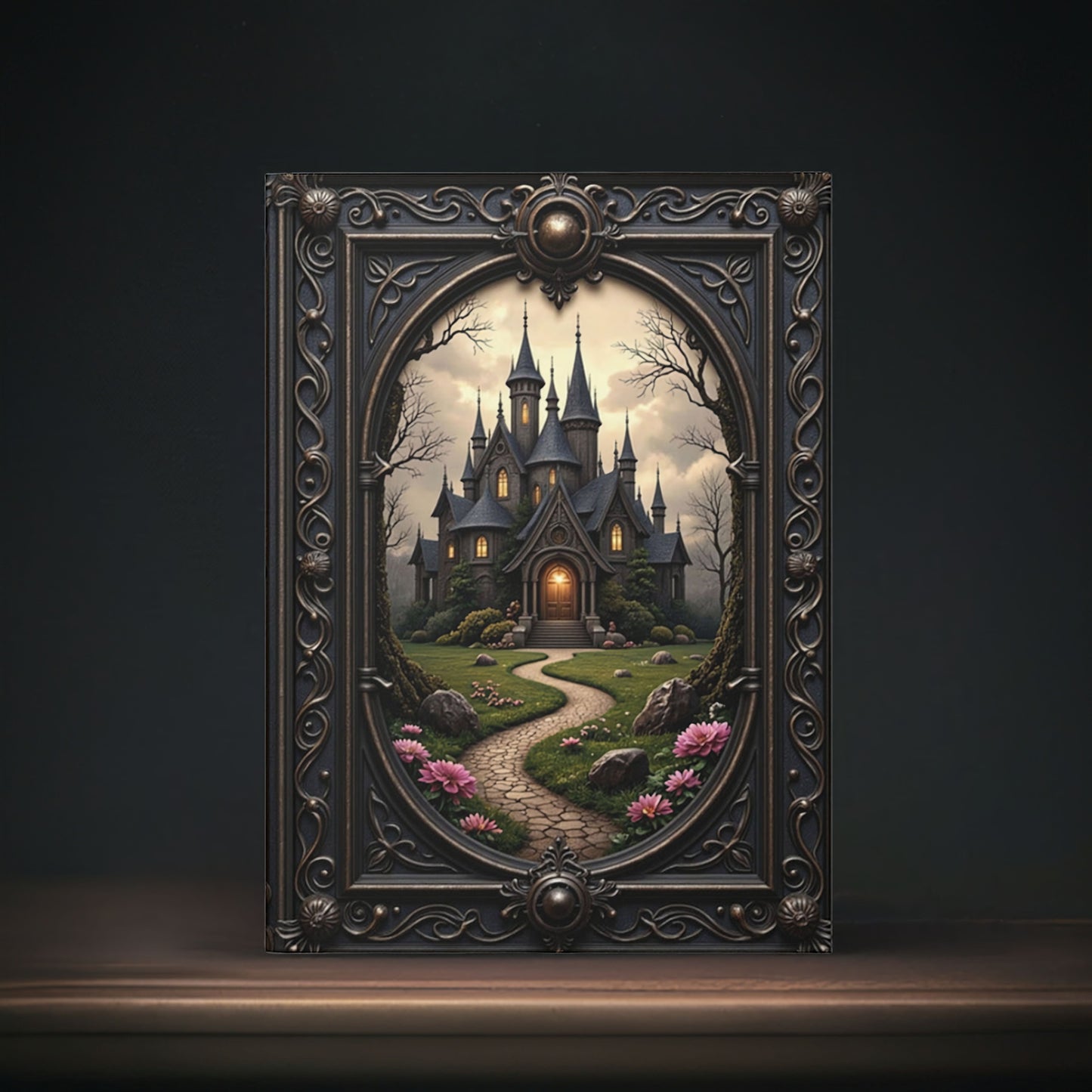 Enchanted Gothic Castle Journal - Personalized Fantasy Notebook