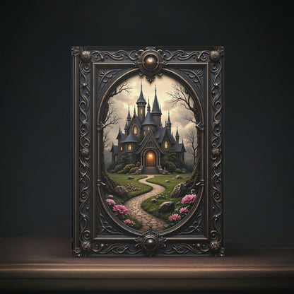 Enchanted Gothic Castle Journal - Personalized Fantasy Notebook