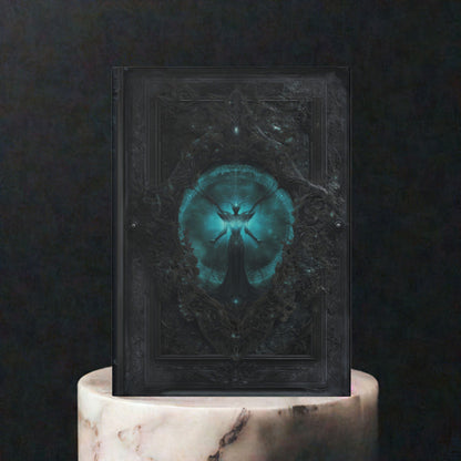 Mystical Cosmic Portal Journal - Personalized Dark Fantasy Notebook