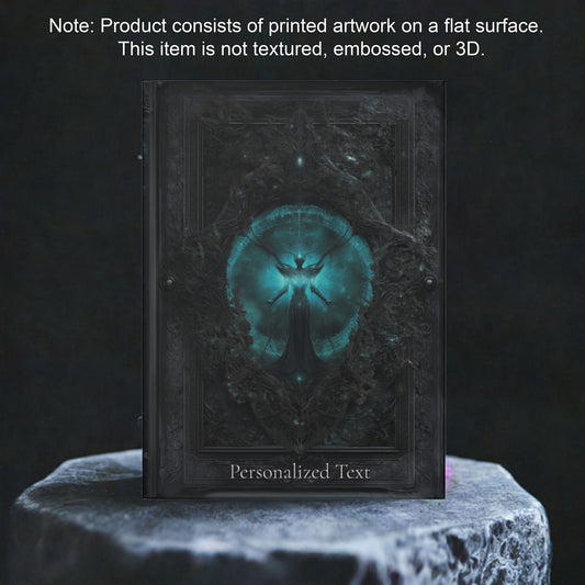 Mystical Cosmic Portal Journal - Personalized Dark Fantasy Notebook