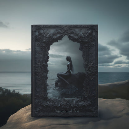 Gothic Mermaid Journal - Personalized Ocean Fantasy Notebook for Dreamers & Writers