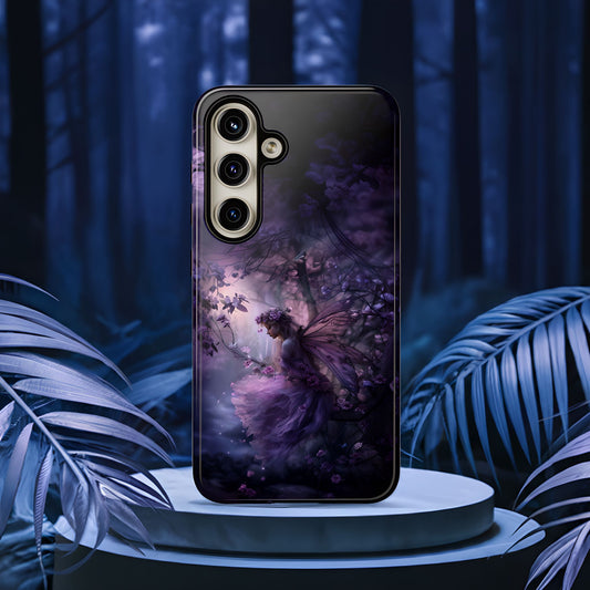 Fairy in the Moonlight Phone Case - Magical Night Scene for iPhone, Samsung Galaxy, Google Pixel Devices - Enchanted Fantasy Art