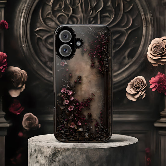 Gothic Floral Elegance Phone Case