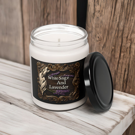 Talevin's 9oz Natural Soy Candle - Long-Lasting Aroma