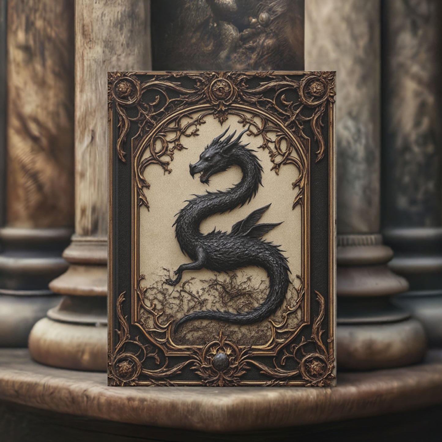 Regal Dragon Hardcover Journal