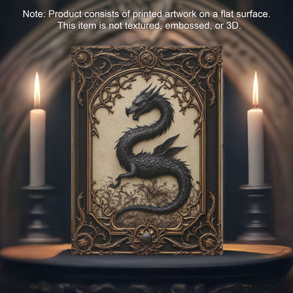 Regal Dragon Hardcover Journal
