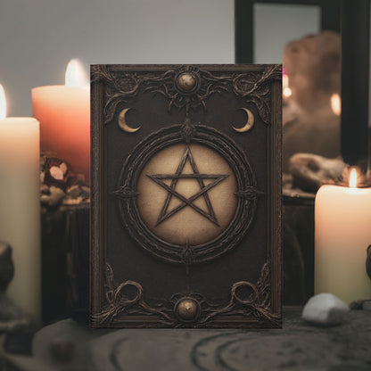 Mystical Pentacle Hardcover Journal