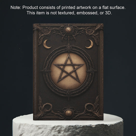Mystical Pentacle Hardcover Journal
