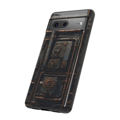 Diesel Punk Phone Case – Industrial Retro-Futuristic Design for iPhone, Samsung Galaxy, and Google Pixel Devices