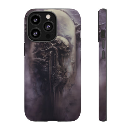 Dark Android Dream Phone Case – Futuristic Alien Horror Design for iPhone, Samsung Galaxy, and Google Pixel Devices