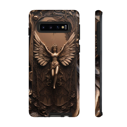 The Bronze Fairy Phone Case – Fantasy Faery Design for iPhone, Samsung Galaxy, and Google Pixel Devices