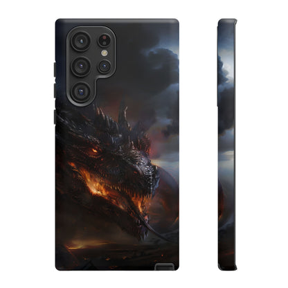 Fiery Dragon Phone Case - Epic Fantasy Art for iPhone, Samsung Galaxy, and Google Pixel Devices