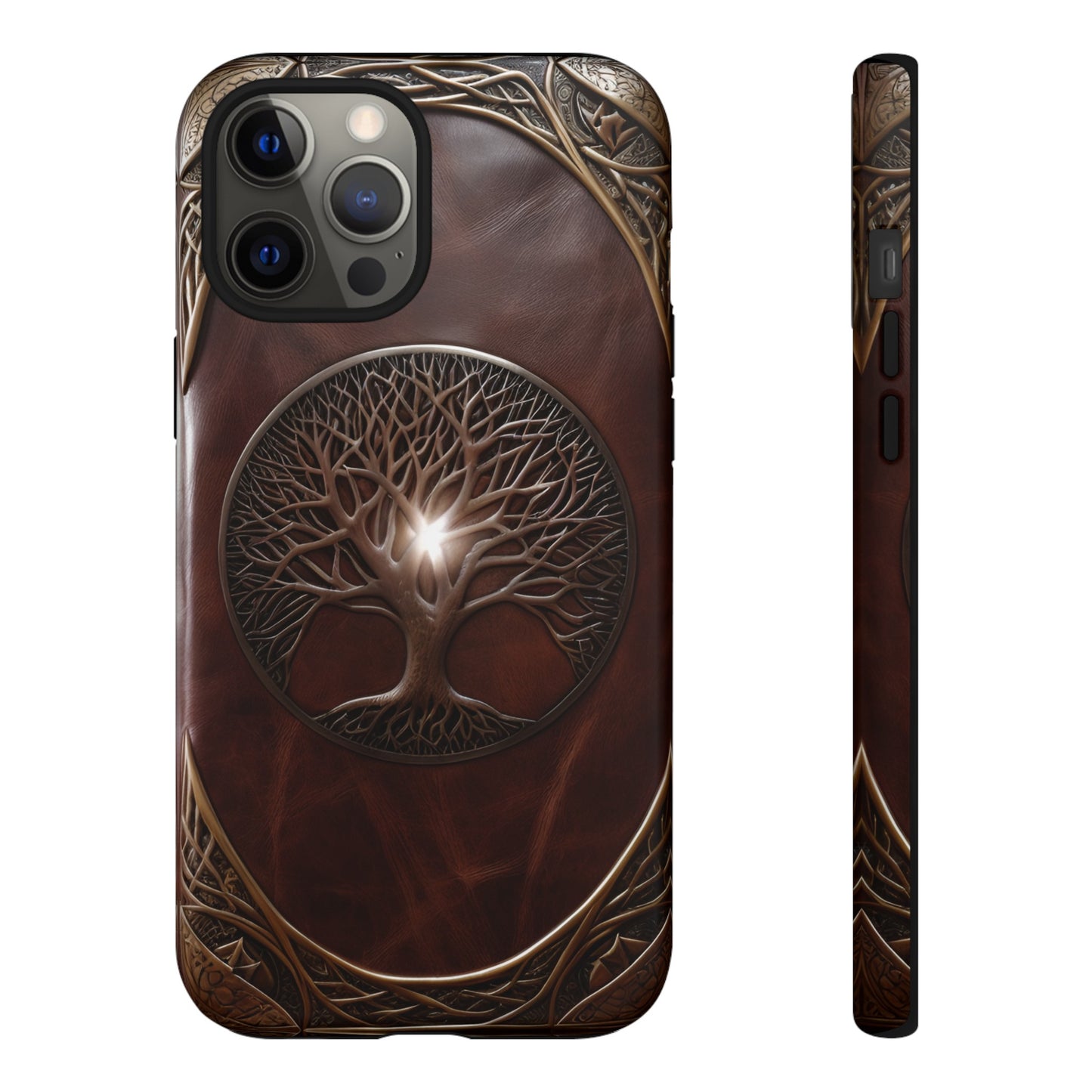 Tree of Life Tough Phone Case – Fantasy Art Design for iPhone, Samsung Galaxy, and Google Pixel Devices