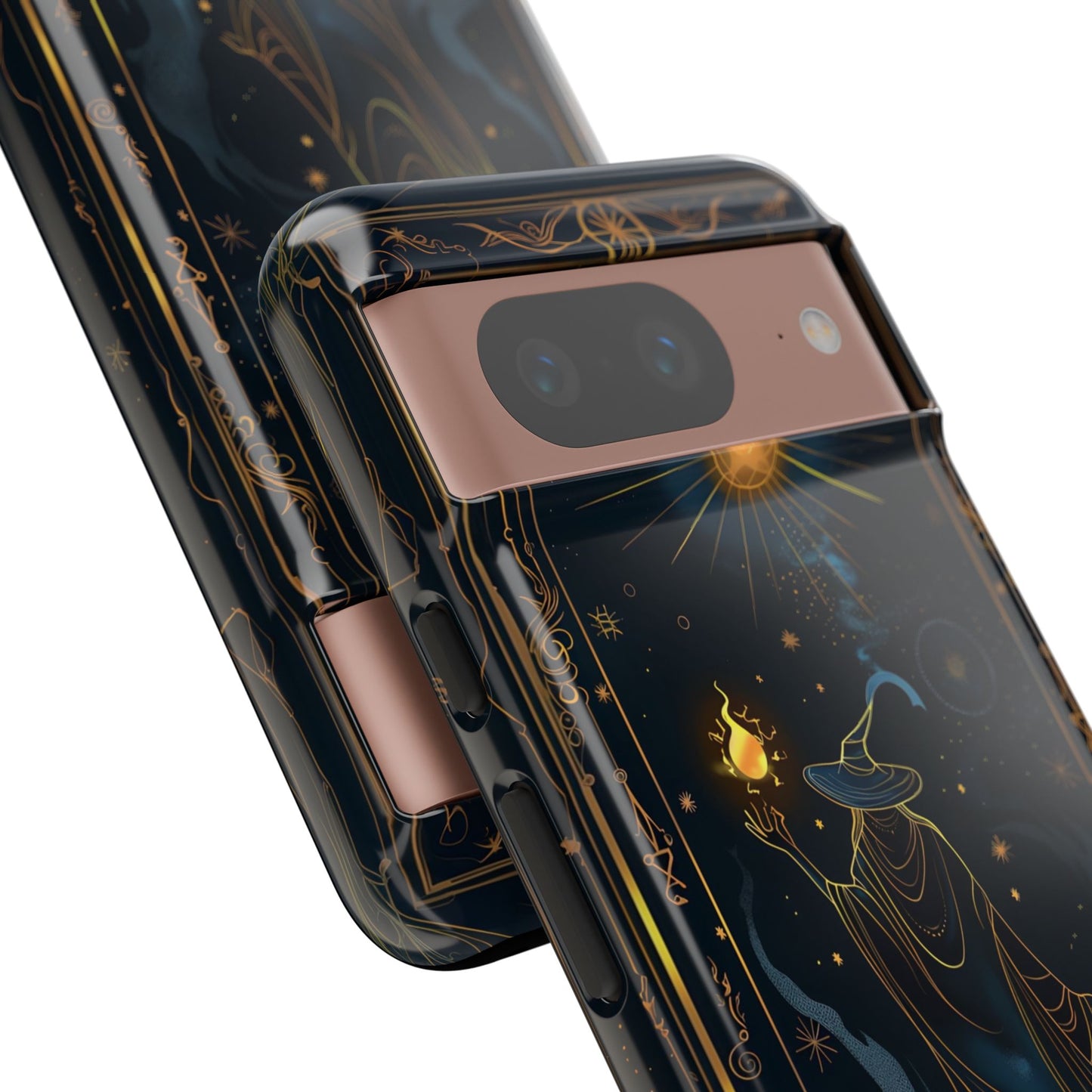 Enchanted Wizard Spellcaster Galaxy Phone Case - Mystical Wizardry Art For iPhone, Samsung Galaxy, and Google Pixel Devices