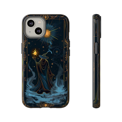 Enchanted Wizard Spellcaster Galaxy Phone Case - Mystical Wizardry Art For iPhone, Samsung Galaxy, and Google Pixel Devices