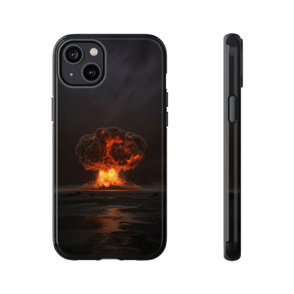 Atomic Explosion Phone Case - Dramatic Mushroom Cloud Design for iPhone and Samsung Galaxy Devices