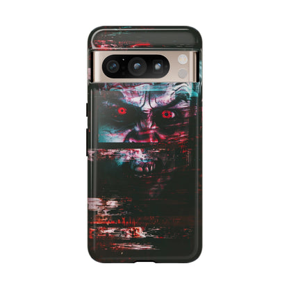 Analog Nightmare Phone Case – Creepy Horror Design for iPhone, Samsung Galaxy, and Google Pixel Devices