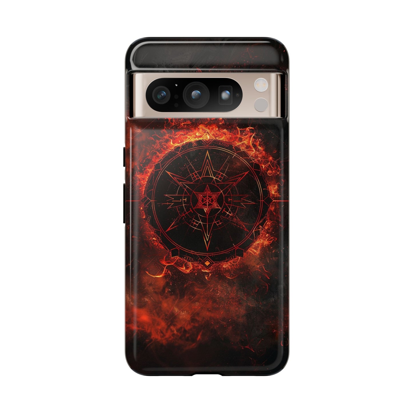 Infernal Chaos Magick Phone Case – Occult Symbol Design for iPhone, Samsung Galaxy, and Google Pixel Devices