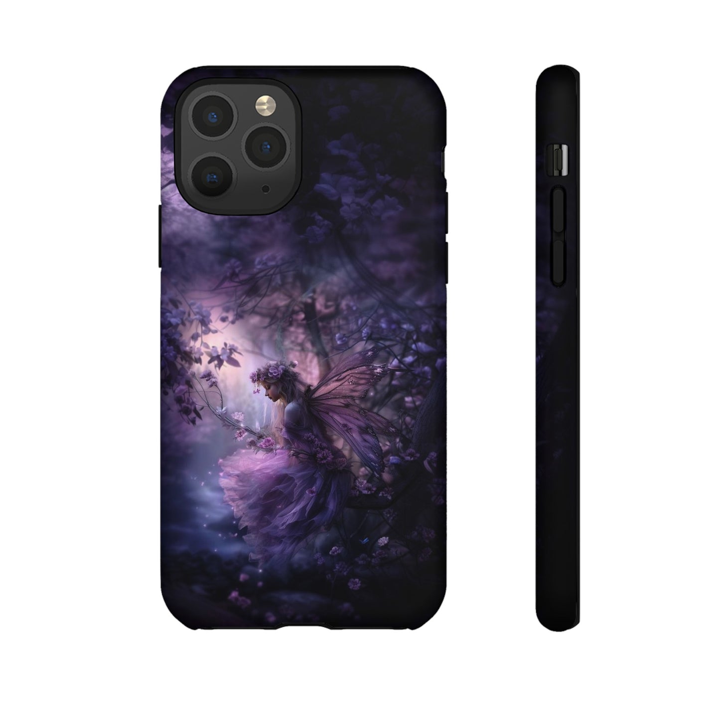 Fairy in the Moonlight Phone Case - Magical Night Scene for iPhone, Samsung Galaxy, Google Pixel Devices - Enchanted Fantasy Art