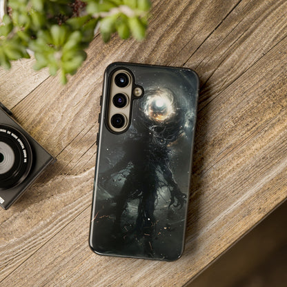 Cosmic Horror Nebula Phone Case – Dark Space Monster Design for iPhone, Samsung Galaxy, and Google Pixel Devices