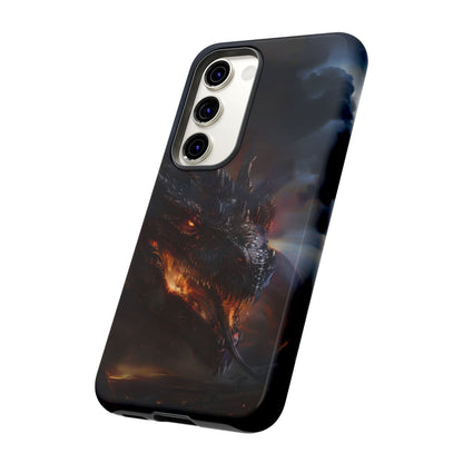 Fiery Dragon Phone Case - Epic Fantasy Art for iPhone, Samsung Galaxy, and Google Pixel Devices