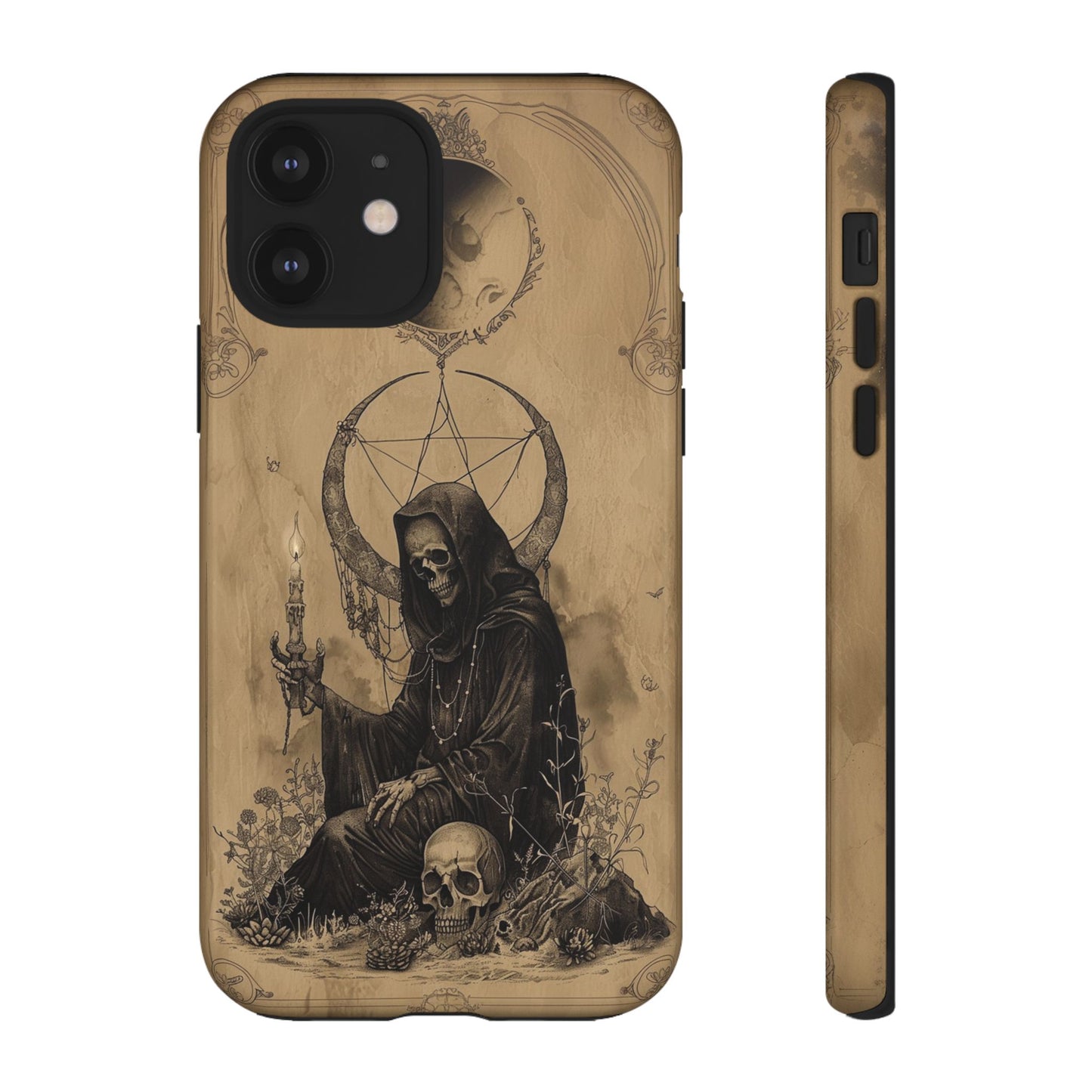 Gothic Reaper Phone Case - Dark Aesthetic Art for iPhone, Samsung, Google Pixel