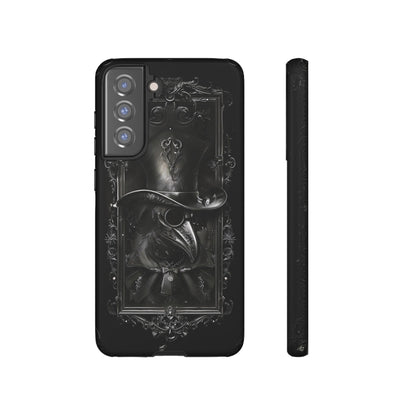 Gothic Plague Doctor Phone Case - Mysterious and Dark Design for iPhone, Samsung Galaxy, and Google Pixel Devices