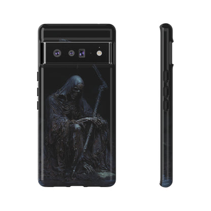 Dark Reaper Phone Case - Gothic Grim Reaper Art for iPhone, Samsung Galaxy, and Google Pixel Devices