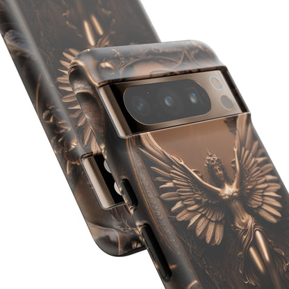 The Bronze Fairy Phone Case – Fantasy Faery Design for iPhone, Samsung Galaxy, and Google Pixel Devices