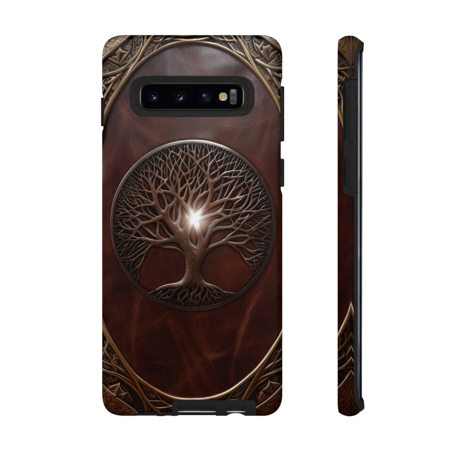 Tree of Life Tough Phone Case – Fantasy Art Design for iPhone, Samsung Galaxy, and Google Pixel Devices