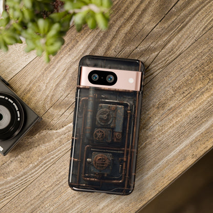 Diesel Punk Phone Case – Industrial Retro-Futuristic Design for iPhone, Samsung Galaxy, and Google Pixel Devices